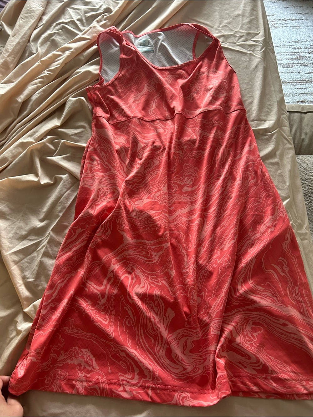 Columbia coral peach  size L women’s tennis dress